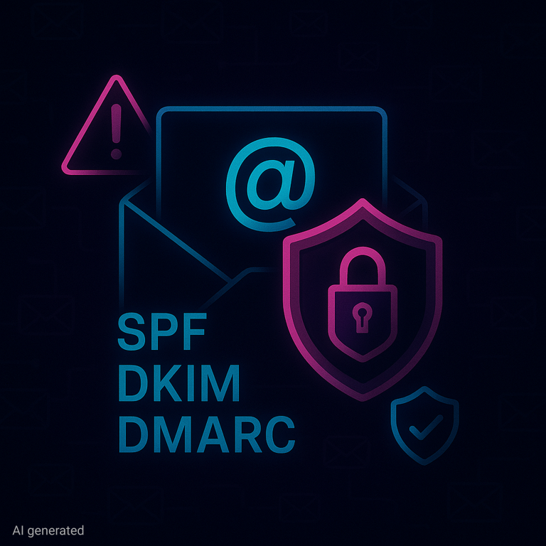 Symbolbild zur E-Mail Sicherheit - SPF, DKIM, DMARC